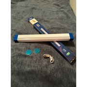 Lampa LED z ulepszoną baterią do garażu, survivalu 