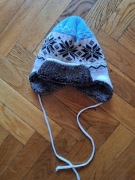 Zimowa czapka 50-51cm gerotex pilotka 3-4lat