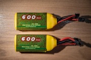 2x Akumulator LiPo CNHL Pizza 4S 600mAh 120C (XT30U)