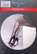 Rajstopy ze szwem i z kokardką Marilyn 20 den r. 1/2 Milk