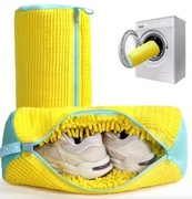 Worek na Pranie z Siatkową Wyściółką – Ochraniacz do Prania Butów