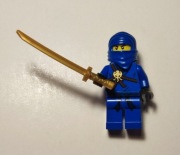 LEGO Ninjago - Jay njo004 (The Golden Weapons) 2011 + Broń