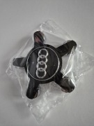 DEKIELKI FELG ZAŚLEPKI PAJĄKI AUDI 4F0601165NNN 135MM CZARNE 4 SZT. KOMPLET