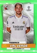 TOPPS SUPERSTARS 2022/2023 FEDERICO VALVERDE UNCOMMON REAL MADRYT