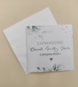 Zaproszenia na chrzest, chrzciny 