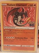 Karta Pokemon Radiant Charizard Pokémon GO 011/078