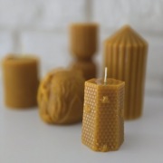 Świeca z wosku pszczelego