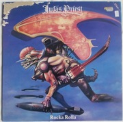 JUDAS PRIEST - Rocka Rolla LP 1984 UK Fame Hard Rock