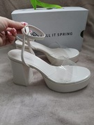 Sandały damskie Call it Spring r.39 nowe platforma słupek 