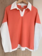 SHAMP rare vintage Y2K retro bluzka longsleeve bawełna S-M layered look