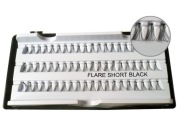 Sztuczne rzęsy kępki 12 mm 60 kępków