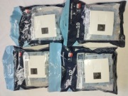 RJ45 Gniazdo internetowe,komputerowe.Białe.