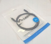 Kabel Lanberg CA-MJFJ-10CC-0020-BK minijack 3,5 mm