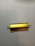 Rezystor drutowy 1R 50W obudowa aluminiowa radiator