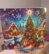 Kartka świąteczna koperta w komplecie 15 x 15 cm