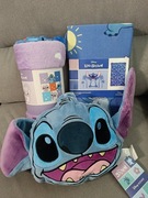 Koc flanelowy poduszka prześcieradło bawełniane 90x200 Lilo & Stitch