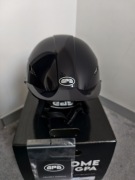 Ochronny kask jeździecki GPA speed air TLS 61cm granatowy lśniący