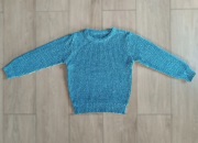 Ciepły sweter sweterek 122/128