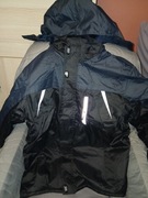 kurtka męska kolor czarno granatowy