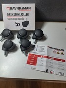 Kółka do krzesła obrotowego