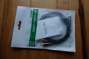 UGREEN 2x RCA cinch - jack 3,5 mm żeński 1m NOWY 