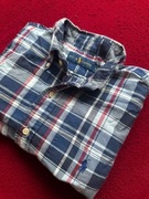 Ralph Lauren koszula męska krótki rękaw kratka z kieszenią Custom Fit