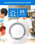 Czujnik dymu bezprzewodowy 433 MHz systemem alarmowym 