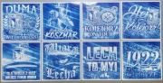 Vlepki LECH Poznań - TIFO, ARKA,, KSZO, Cracovia # 120