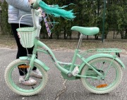 Rower Mexller Village 16 Miętowy Kask Gratis