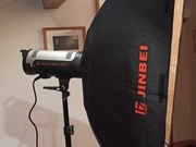 Lampa błyskowa studyjna JINBEI Digital Pioneer DP 500 + soft box