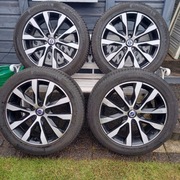 Koła alu Volvo V60 S60 215/50/17, lato Continental 2024r. 6,5mm super stan