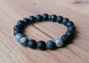 Bransoletka 10mm kamień naturalny 