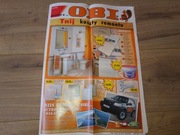 Gazetka Obi katalog 2002 czasopismo budowlane gazeta