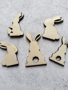 Zajączki wielkanocne decoupage mix 10 szt 