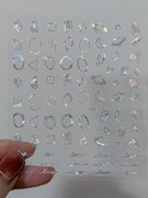 NAKLEJKI NA PAZNOKCIE SAMOPRZYLEPNE DO ZDOBIEŃ