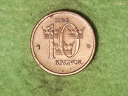 Szwecja 10 koron 1993