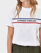 BERSHKA BLUZKA t-SHIRT DAMSKA XS 34 