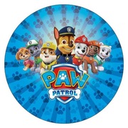 Opłatek na tort.Psi patrol 