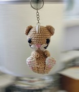 Kotek, breloczek, brelok, rękodzieło