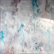 Obraz BETON - Duża Abstrakcja 150 x150 cm - Akryl