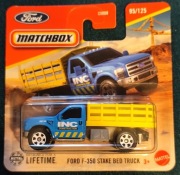 Matchbox 2025 FORD F-350 STAKE BED TRUCK INC 95/125 Nowy 1:64