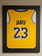 ! AUTOGRAF LeBron JAMES NBA koszulka z autografem LA Lakers CERTYFIKAT
