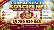 Od ręki Nauki Przedmałżeńskie, bierzmowanie, zaświadczenia dla chrzestnych 