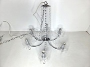 Żyrandol 6 Punktowy - Efekt Kryształów (Akryl)