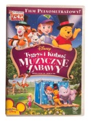 Tygrys i Kubuś Muzyczne Zabawy DVD Disney Bajka Dla Dzieci Dubbing Polski 