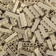 LEGO - cegła, murek, cegiełka 1x4 50 sztuk tan