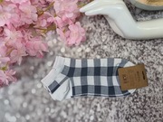Nowe z metką Skarpetki damskie MOTYL w kratę 39–42