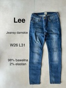 Damskie spodnie jeansowe Lee – klasyczne, wygodne, ponadczasowy krój