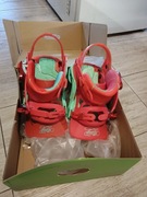 wiązania snowboardowe SALOMON MIRAGE red/turquoise rozmiar S