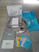 Nintendo Wii oryginalny zestaw, pudełko, instrukcje, komplet akcesorii